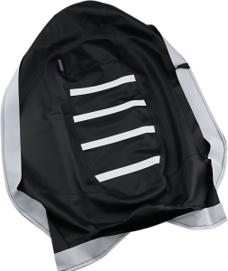 Gripper Seat Cover Black, White