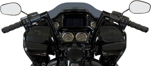 1-1/2(r) Ez Install Flat Top Handlebar Black, 2, nordicamoto.ro