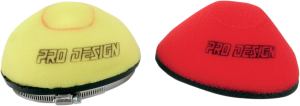 Pro-flow Airbox Replacement Filter Red, Yellow, 1, nordicamoto.ro