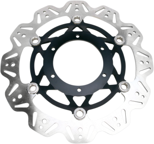 Vr Series Vee-rotor Black, Stainless Steel, 1, nordicamoto.ro