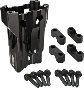 Adjustable Handlebar Riser Black, 1, nordicamoto.ro