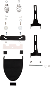 Frame Mount Spring Solo Seat Mount Kit Black