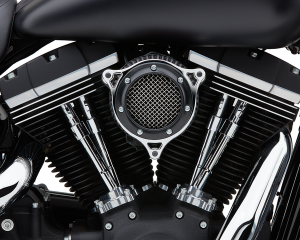 Air Cleaner Kit Rpt Air Intake Black/chrome Black, 2, nordicamoto.ro