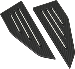 Commander Passenger Board Inserts Black, Chrome