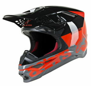 Casca Alpinestars Supertech M8 Radium Black/Gray/White 2XL, 2, nordicamoto.ro