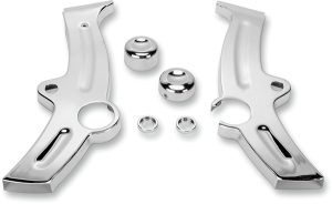 Boomerang Frame Covers Chrome, 1, nordicamoto.ro