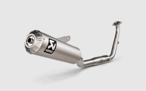 Racing Line Full Exhaust System Street Titanium Look 
