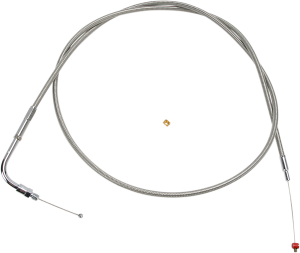Stainless Steel Throttle/idle Cable Silver +152 mm (6''), 1, nordicamoto.ro