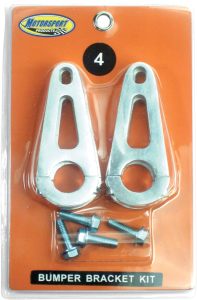 Ez-fit Bumper Bracket Kit Silver