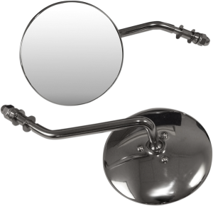 Chrome Universal Steel Mirror Silver