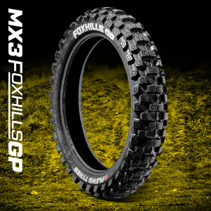 Cauciuc 100/90-19 Plews MX3 FOXHILLS GP Hard Rear