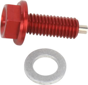 Magnetic Drain Plug By Zipty Red