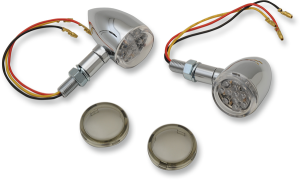 Led Mini Deuce Marker Lights Chrome