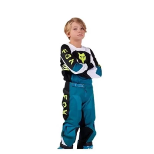 Tricou Copii Fox 180 Nitro Albastru, nordicamoto.ro
