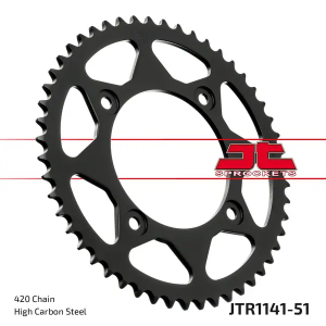 JT SPROCKETS Rear Sprocket Natural 