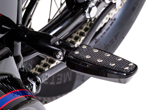 Rear Footpeg Mounts Black, 2, nordicamoto.ro