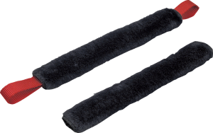 Plush Soft-tye Covers Black