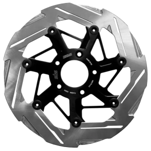 Brake Rotor Designed By Kodlin Black, Silver, Stainless Steel 