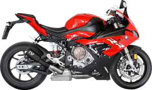 Tobă de eșapament LeoVince LV-10 Full Black Slip-On pentru BMW S1000R, nordicamoto.ro