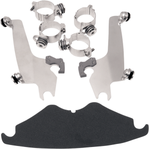 Sportshield Trigger-lock Complete Mount Kit Polished, 1, nordicamoto.ro