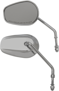 Oem-style Teardrop Mirror Silver
