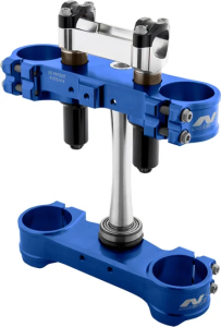 NEKEN Sfs Spring Triple Clamp Black, Anodized 