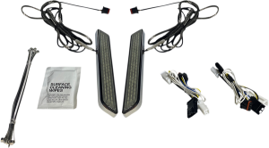 Led Front Fork Lightz Chrome, 1, nordicamoto.ro
