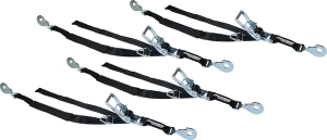 Ratcheting Tiedown Pack Black 