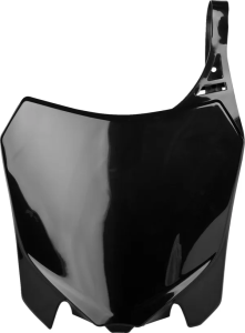 Front Number Plate Black