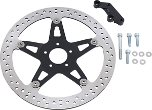 Big Brake Floating Rotor Kit Black, Silver, 1, nordicamoto.ro