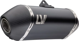 Tobă de eșapament LeoVince LV-14 Black Edition Slip-On pentru Honda CRF1000L Africa Twin, nordicamoto.ro