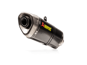 Slip-on Line Muffler Titanium Look 