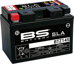 Sla Factory- Activated Agm Maintenance-free Battery Black