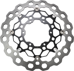 Cubiq Brake Rotor Black, Silver, 1, nordicamoto.ro