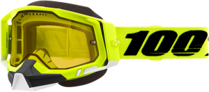 Ochelari Snowmobil 100% Racecraft 2 Fluo Yellow