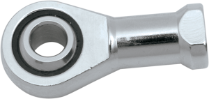 Self-aligning Chrome Rod End Silver, 2, nordicamoto.ro