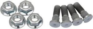 MOOSE RACING Wheel Stud-nut Kit Silver 