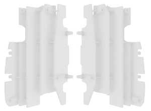 Radiator Louvers White