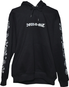 Hoody Pulovr Chtdth Bk Sm Black