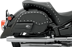 Desperado Slant Face Pouch Saddlebags Black L +, 5, nordicamoto.ro