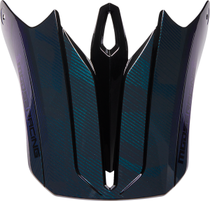 Kit cozoroc casca Moose Racing Agroid Blue/Iridescent