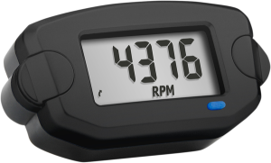 Tto Tachometer/hour Meter Black