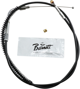 Black Vinyl Throttle/idle Cable Black +152 mm (6''), 1, nordicamoto.ro