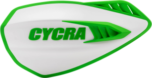 Cyclone Handguards Green, White