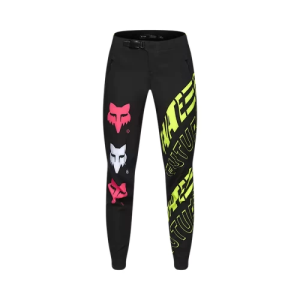 Pantaloni Dama MTB Fox Flexair Elevated Negru, nordicamoto.ro