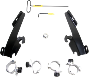 Batwing Fairing Trigger-lock Mounting Kit Black, 1, nordicamoto.ro