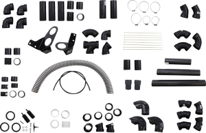 Atv Snorkel Kit Black, 2, nordicamoto.ro