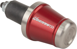 Stainless Steel Handlebar End Weight Red, 1, nordicamoto.ro