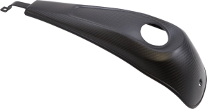 Dash Panel With Hole Matte Black, 2, nordicamoto.ro