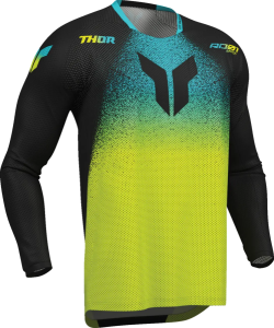 Tricouri, Tricou Launchmode Air Darkside galben-negru, nordicamoto.ro